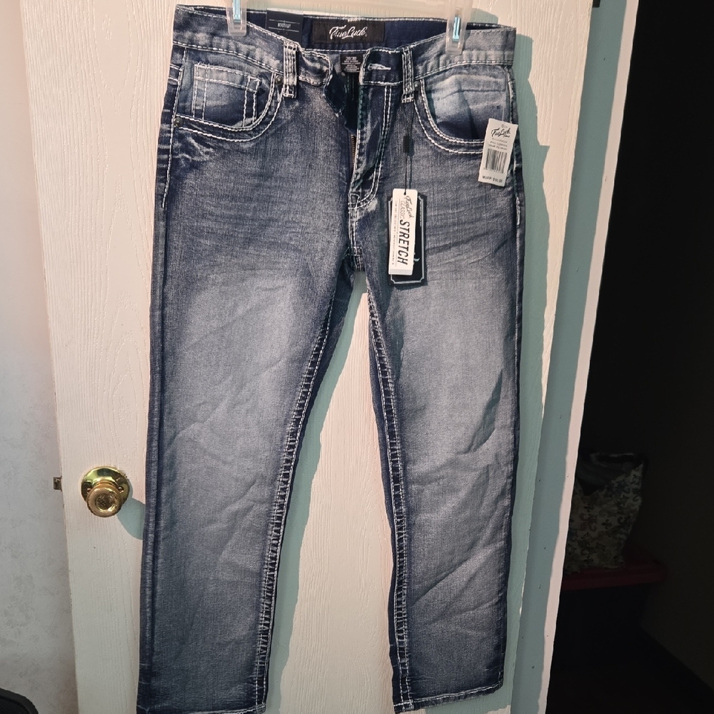Blue Slim Fit Jeans for Men